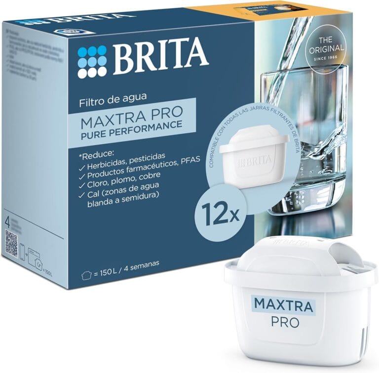 BRITA Cartucho de filtro de agua MAXTRA PRO All-in-1 pack 12