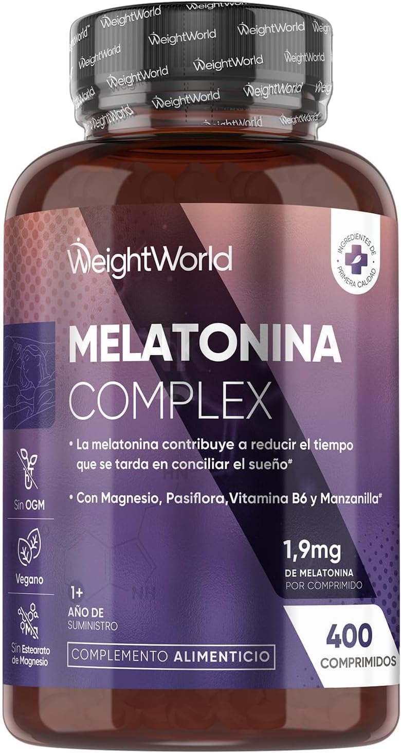WEIGHTWORLD Melatonina Complex 1,9 mg — liberación prolongada