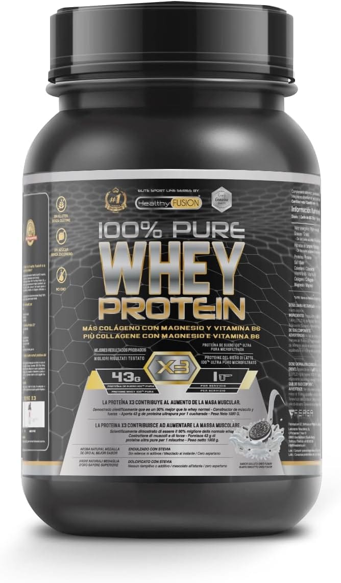 Whey Protein pure with collagen and magnesium