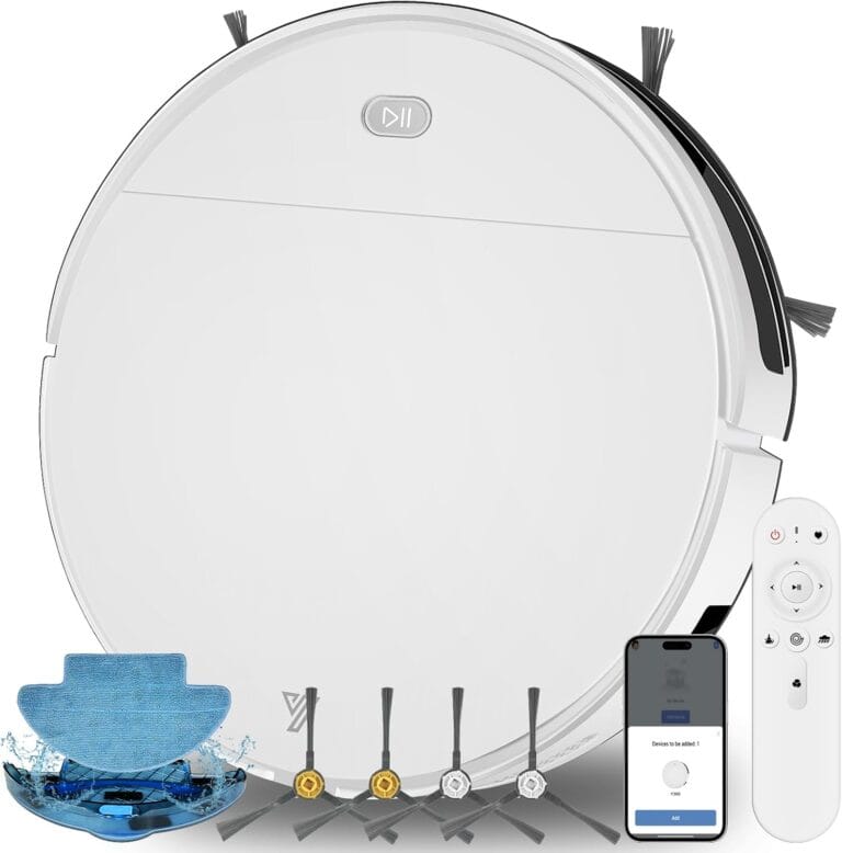 Robot vacuum cleaner and floor mop <span class="lama-new">Nuevo</span>