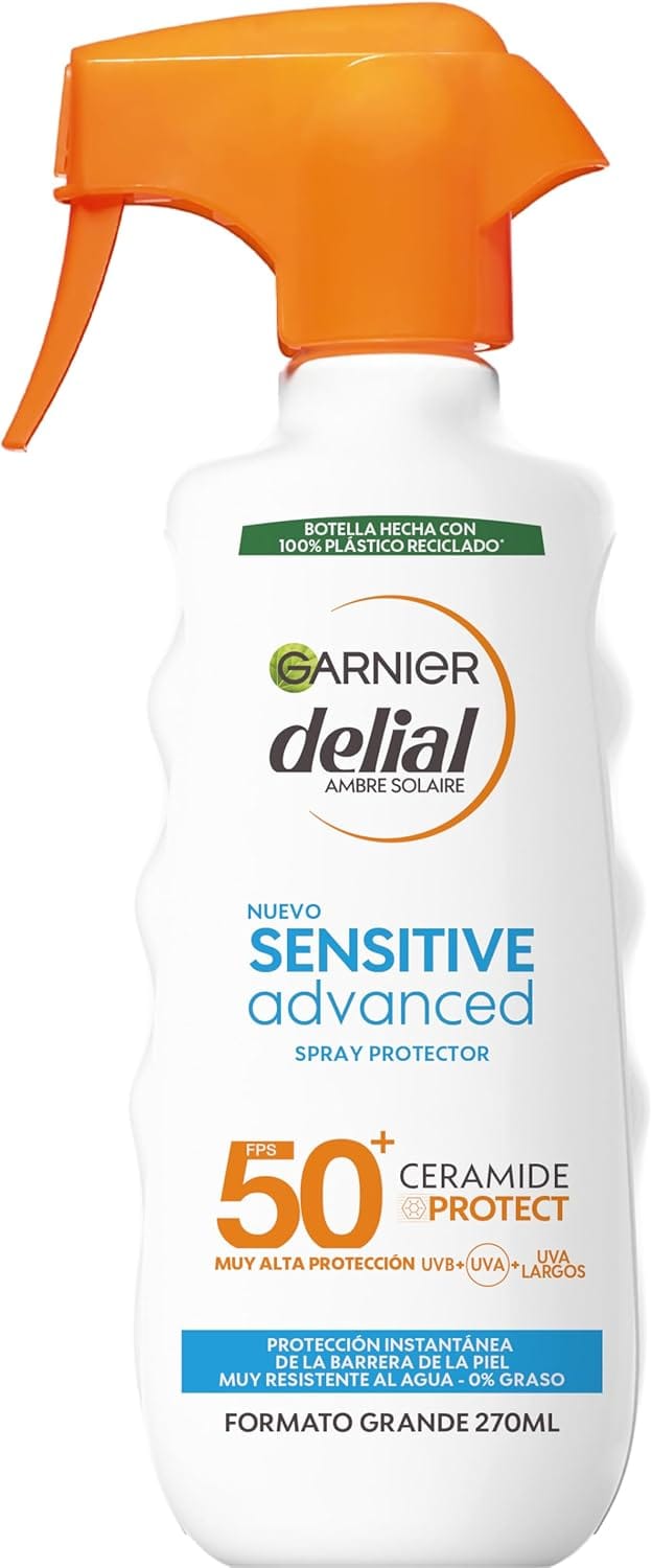 GARNIER DELIAL Sensitive Advanced – Leche Solar, IP50+
