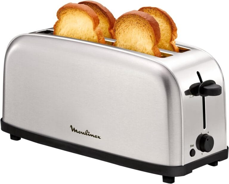 Moulinex Classic, Tostadora Acero Inoxidable LS330D