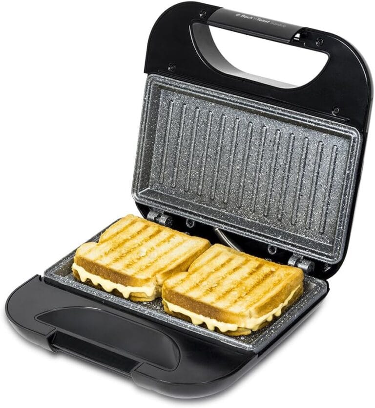Cecotec Sandwich maker with non-stick coating Rock’nToast Square